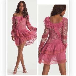 LoveShackFancy Womens Sequin Mini Dress  $495